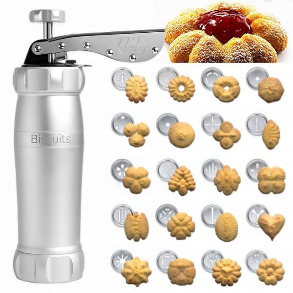 Кондитерський шприц для печива Marcato Biscuits Silver BI-DES-ARG фото
