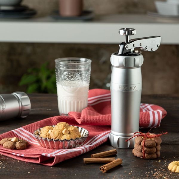 Кондитерський шприц для печива Marcato Biscuits Silver BI-DES-ARG фото