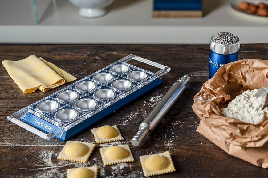 Форма для виготовлення равіолі Marcato Ravioli Tablet Blue RT-BLU фото