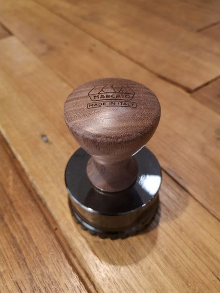 Штамп для великих класичних равіолі Marcato Ravioli Round 65мм Gun Metal, Канадський горіх ST-T65-GME фото