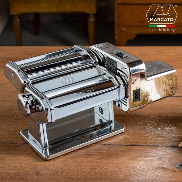 Електрична локшинорізка-равіольниця Marcato Atlasmotor 150 Ravioli AT-MOT-220V-OLI фото