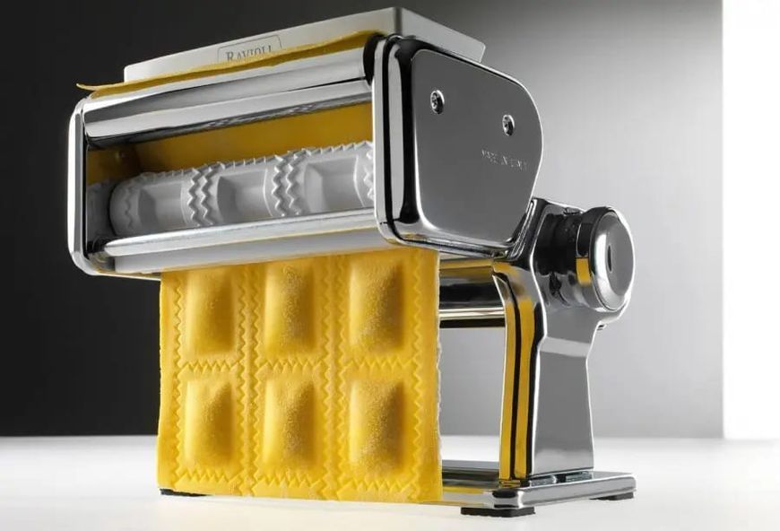 Електрична локшинорізка-равіольниця Marcato Atlasmotor 150 Ravioli AT-MOT-220V-OLI фото