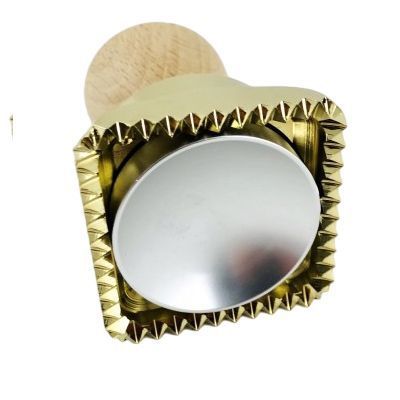 Квадратний штамп для равіолі Marcato Ravioli Square &mdash; 60x60мм Pale Gold, Бук ST-Q60-PGO фото