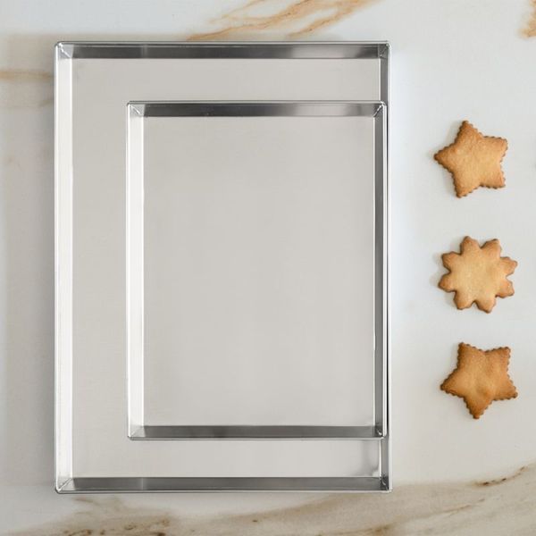 Деко для випікання Marcato Aluminium Square Pan 40x30 см TEG-RA40X30-CLS фото