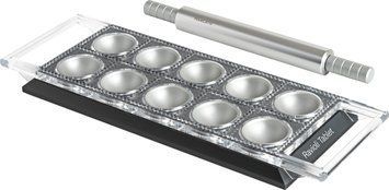 Форма для равіолі з качалкою Marcato Ravioli Tablet Powder Grey RT-POWD-GRI фото