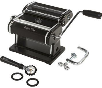 Локшинорізка Marcato Atlas 150 Black + Pastawheel Black AT-150-NER-PW фото