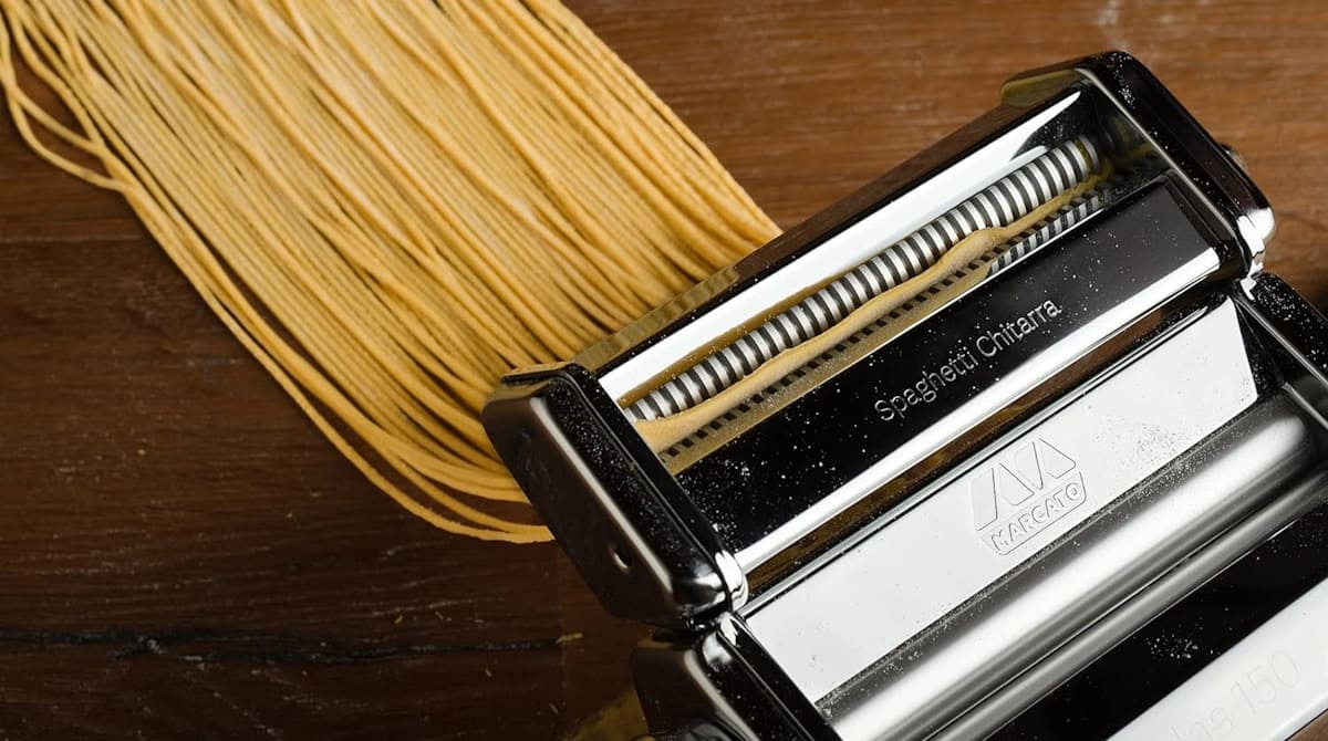 Машинка для пасти Marcato 150 Roller Spaghetti Chitarra