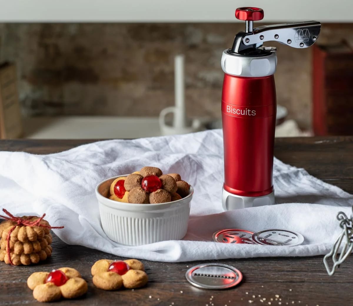Шприц для печива Marcato Biscuits Design