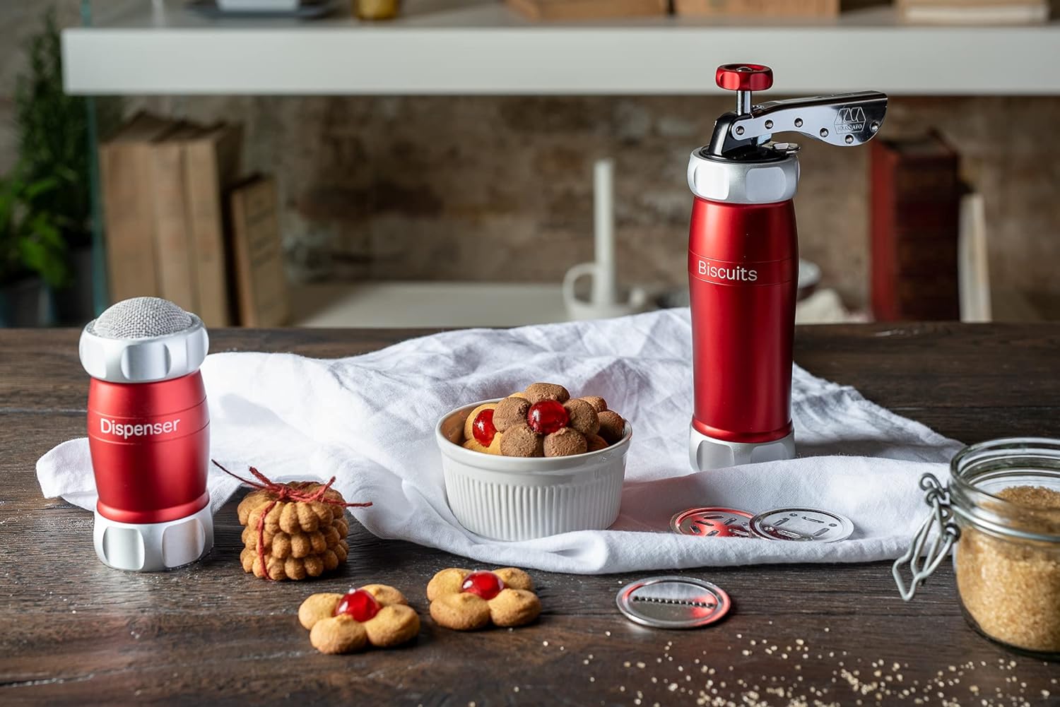 Подарунковий набір для печива Marcato Cookie Set Red