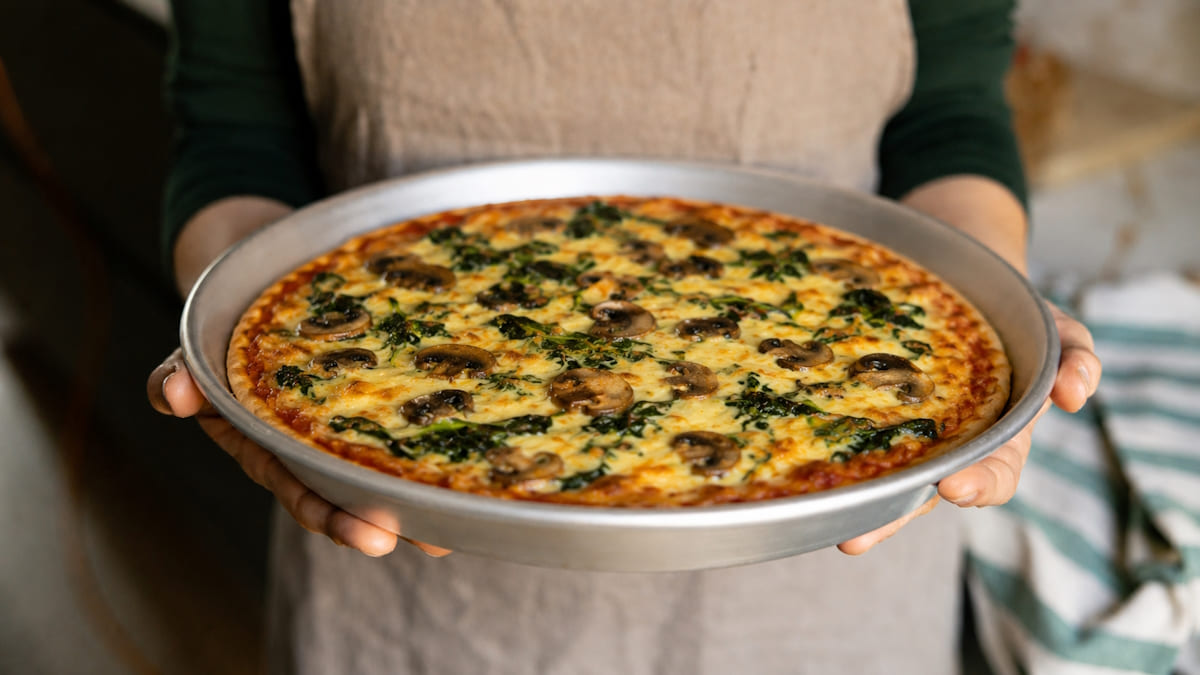 Велика форма тарілка для піци Marcato Round Pizza Pan 30 см
